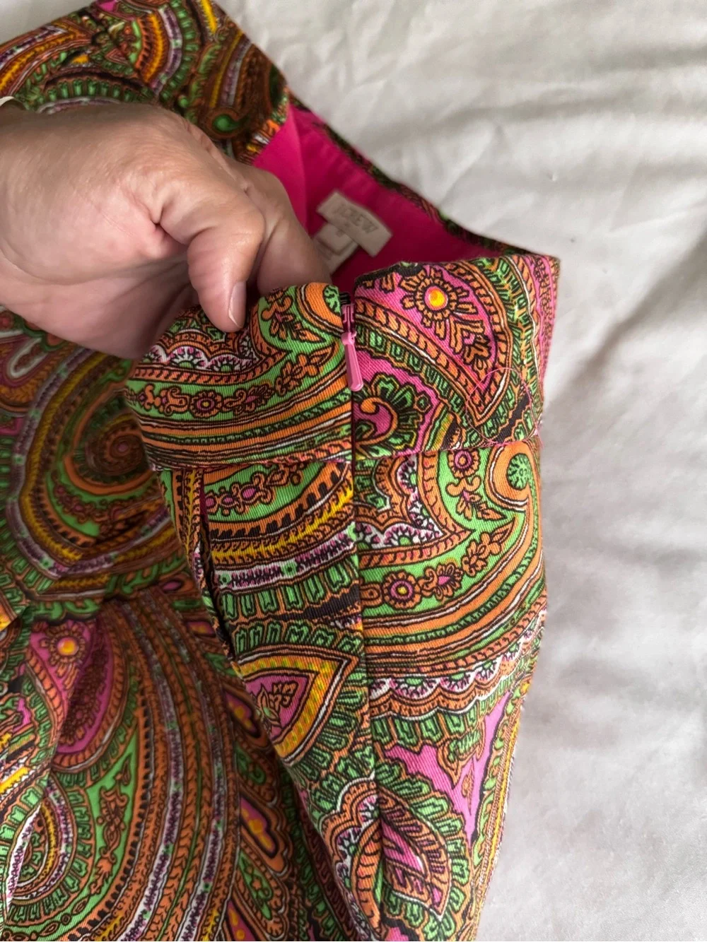 J. Crew Paisley Print Women's Shorts in Multicolor